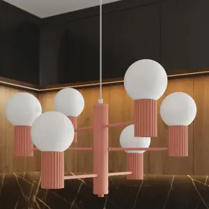 Lustre 6 Lamps Sollux Lighting image-4