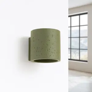 Concrete Wall Sconce Sollux Lighting Orbis image-1