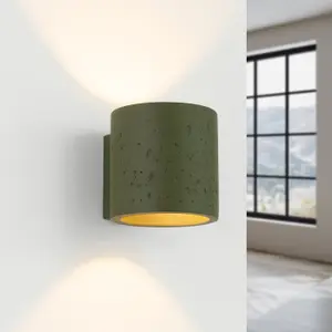 Concrete Wall Sconce Sollux Lighting Orbis image-2