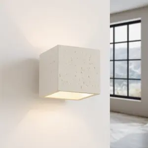 Concrete Wall Sconce Sollux Lighting Quad image-2