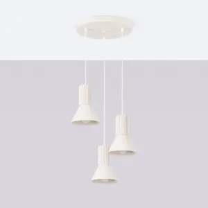 Hanging lamp Sollux Lighting Estria 3P image-1