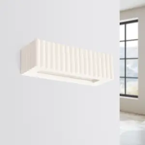 Ceramic Wall Light Sollux Lighting Rigata image-1