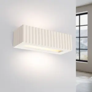 Ceramic Wall Light Sollux Lighting Rigata image-2