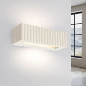 Ceramic Wall Light Sollux Lighting Rigata image-2