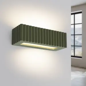 Applique de pared de cerámica Sollux Lighting Rigata image-2