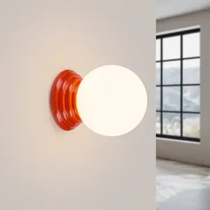 Wall light Sollux Lighting Zori IP44 image-2