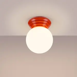 Ceiling light Sollux Lighting Zori IP44 image-2