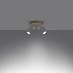 Απλίκα οροφής Sollux Lighting Verdo 3P image-1