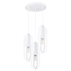 Lustro se třemi lampami Sollux Lighting Nicus 1