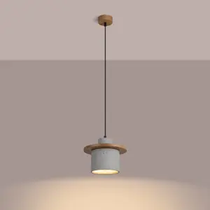 Κρεμαστό φωτιστικό MAB τσιμέντο Sollux Lighting image-1