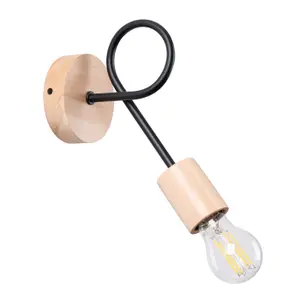 Απλίκα τοίχου Sollux Lighting Ember image-0