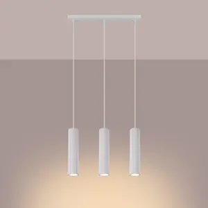 Κρεμαστή λάμπα Sollux Lighting Karbon 3L image-2