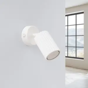 Τοίχου απλίκα με διακόπτη Sollux Lighting Karbon image-1