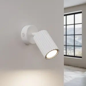 Τοίχου απλίκα με διακόπτη Sollux Lighting Karbon image-2