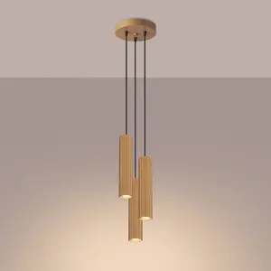 Κρεμαστή λάμπα Sollux Lighting Karbon 3P image-2