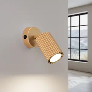 Τοίχου απλίκα με διακόπτη Sollux Lighting Karbon image-2
