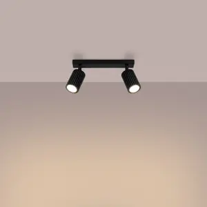 Απλίκα οροφής Sollux Lighting Karbon 2 image-2