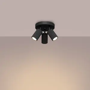 Απλίκα οροφής Sollux Lighting Karbon 3P image-2
