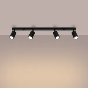 Απλίκα οροφής Sollux Lighting Karbon 4L image-2