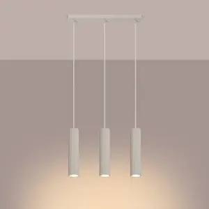 Κρεμαστή λάμπα Sollux Lighting Karbon 3L image-2