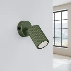 Τοίχου απλίκα με διακόπτη Sollux Lighting Karbon image-1