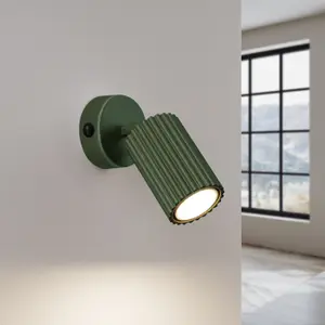 Τοίχου απλίκα με διακόπτη Sollux Lighting Karbon image-2