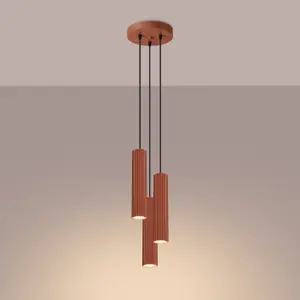 Κρεμαστή λάμπα Sollux Lighting Karbon 3P image-2