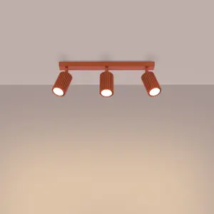 Απλίκα οροφής Sollux Lighting Karbon 3L image-2