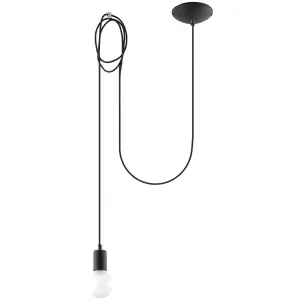 Lampada a sospensione Sollux Lighting Edison 1 image-0