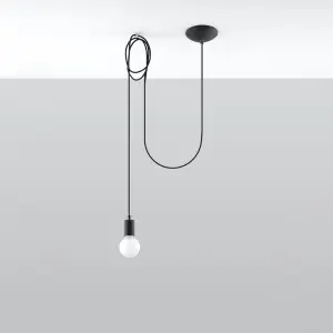 Lampada a sospensione Sollux Lighting Edison 1 image-1