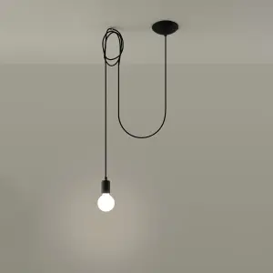 Lampada a sospensione Sollux Lighting Edison 1 image-2