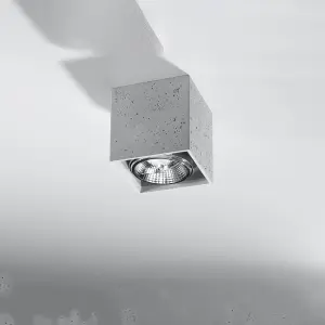 Επιτοίχιο φωτιστικό από σκυρόδεμα Sollux Lighting Valde image-1