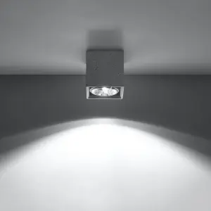 Επιτοίχιο φωτιστικό από σκυρόδεμα Sollux Lighting Valde image-2