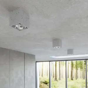 Επιτοίχιο φωτιστικό από σκυρόδεμα Sollux Lighting Valde image-5