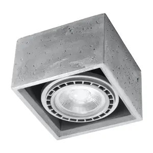 Επιτοίχιο φωτιστικό από σκυρόδεμα Sollux Lighting Quatro 1 image-0