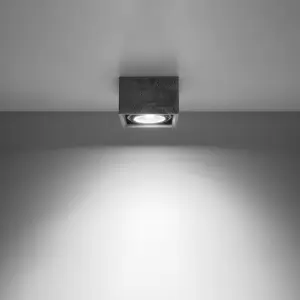 Επιτοίχιο φωτιστικό από σκυρόδεμα Sollux Lighting Quatro 1 image-2