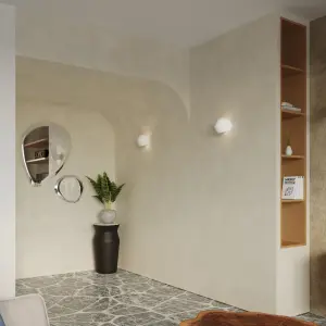 Lampada da parete verniciata Sollux Lighting Globe image-4