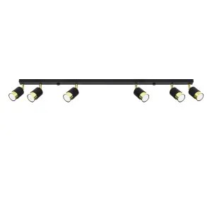 Απλίκα οροφής Sollux Lighting Nero 6 image-0