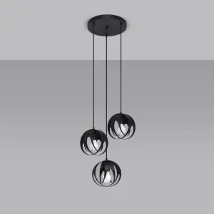 Κρεμαστή λάμπα Sollux Lighting Tulos 3P image-1
