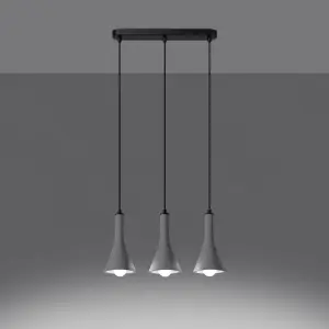 Κρεμαστή λάμπα Sollux Lighting Rea 3L image-1