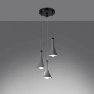 Κρεμαστή λάμπα Sollux Lighting Rea 3P image-1
