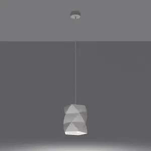 Lampada a sospensione in ceramica Sollux Lighting Gobi image-1