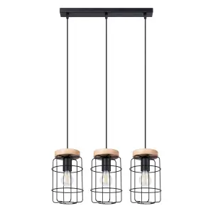 Κρεμαστή λάμπα Sollux Lighting Gotto 3L image-0