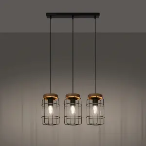 Κρεμαστή λάμπα Sollux Lighting Gotto 3L image-1