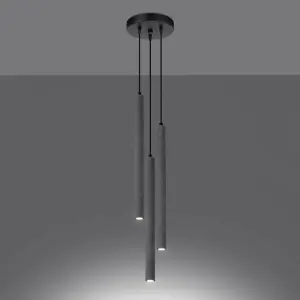 Κρεμαστή λάμπα Sollux Lighting Pastelo 3P image-1