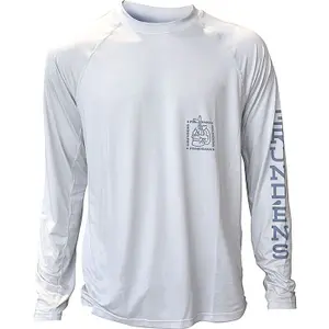 Sweatshirt Grundens solstrale lightweight crew Glacier image-0