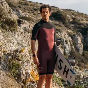 Surf shorty wetsuit Soöruz 2/2 Fighter Back-zip image-3
