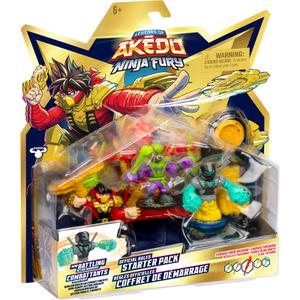 Figurine Moose Toys Starter Pack Ninja Fury Akedo image-2