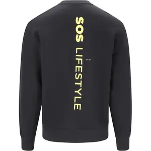 Bedruckter Sweatshirt auf der Rückseite SOS Bovec V1 image-1