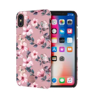 Crystal seoul hibiscus premium shell SoSeven iPhone X/XS image-0